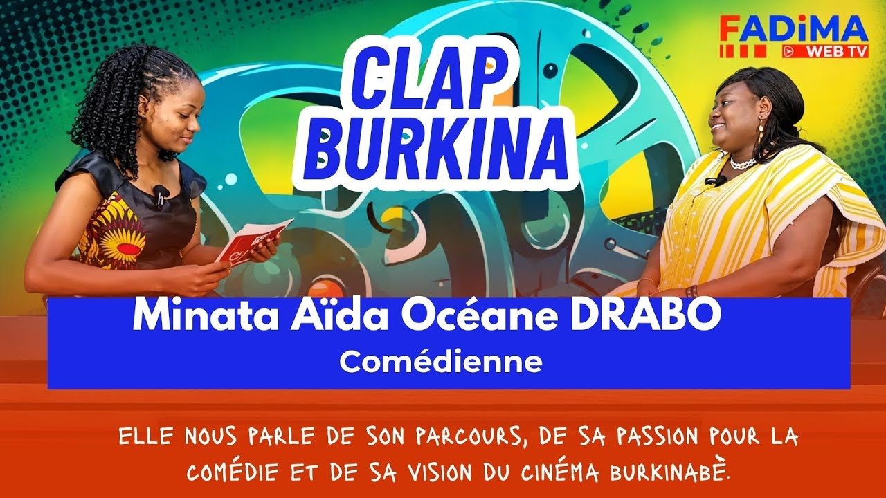 CLAP BURKINA avec Minata Aïda Océane DRABO