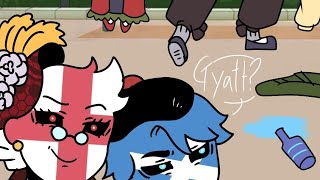 Look at that loser! (Countryhumans Meme UK)