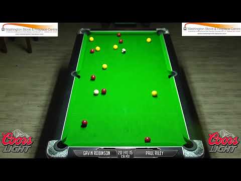 Sky Lounge; Paul Riley v Gavin Robinson