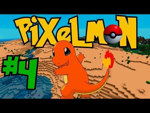 Pokemon In Minecraft!- Pixelmon Episode 4!
