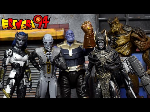 Marvel Legends CORVUS GLAIVE & LOKI  Avengers Infinity War Walmart Exclusive 2 Pack Figure Review