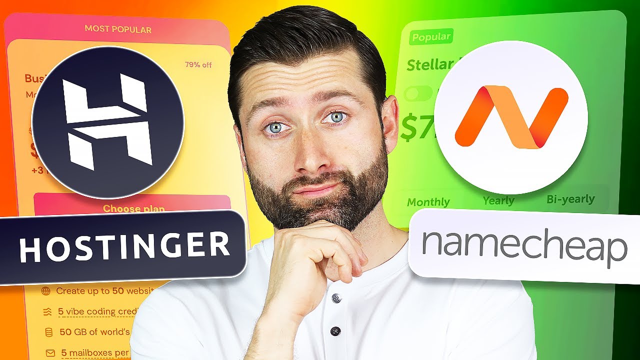 Hostinger vs Namecheap | Best affordable web hosting comparison