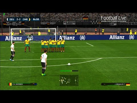 PES 2017 | Germany vs Cameroon | Amazing Match & Full Match | Gameplay PC
