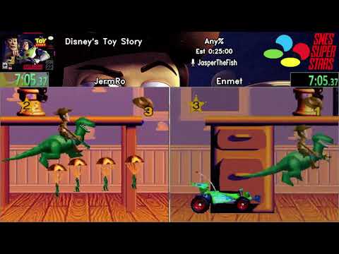 SNES Super Stars 2018 [012] - Toy Story (Any% Race) by JermRo and Enmet