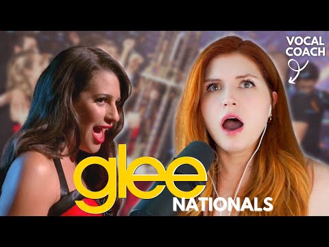 Vocal coach reacts to GLEE NATIONALS