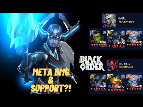 T3 PROXIMA! GOD TIER?! KNULL & MEPHISTO 9 (no ctp & supports) DRX - Marvel Future Fight