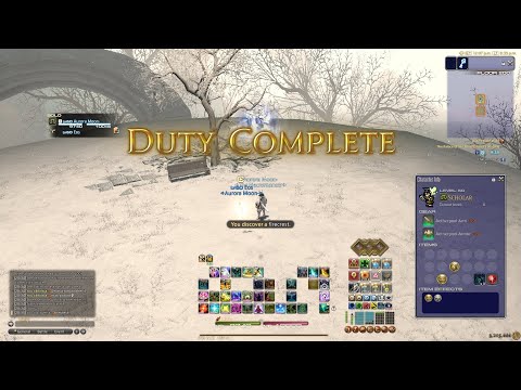 FFXIV SCH PotD Solo No Sustaining Potion CHALLENGE [CLEAR!]