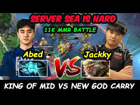 Server SEA IS HARD !!! Abed Storm Spirit  vs Jackky Monkey King 11K MMR BATTLE Dota 2  pro Gameplay