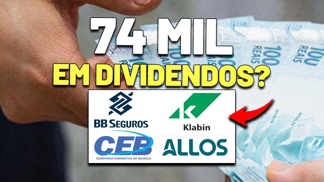 VOU RECEBER GRANDES DIVIDENDOS DESSAS AÇÕES? BB SEGURIDADE, KLABIN, CEB, ALLOS, BANCO ABC e mais