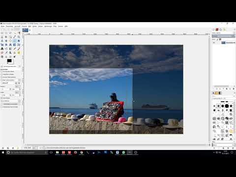 Gimp-Tutorial: Bild zuschneiden