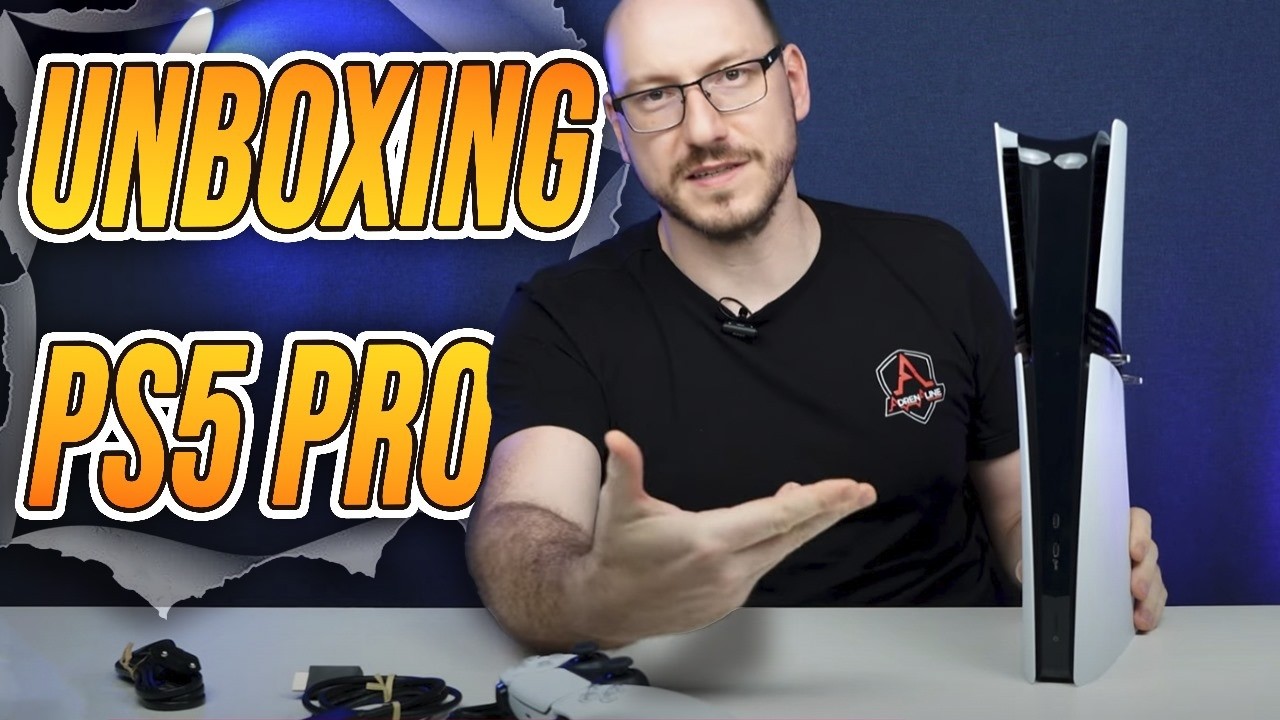 Unboxing PS5 PRO! Vamos mostrar o novo videogame da Sony!