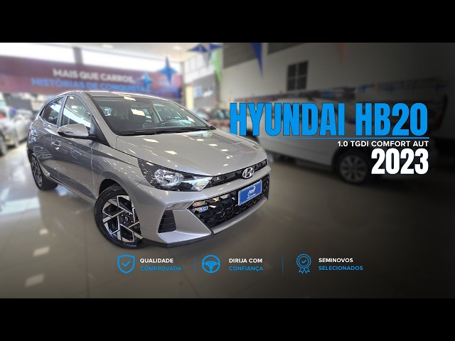 Vídeo HYUNDAI HB20 1.0 TGDI FLEX COMFORT AUTOMÁTICO
