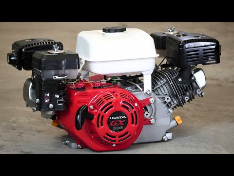 Homemade DOUBLE GX200cc V-Twin ENGINE !? 400cc 20hp