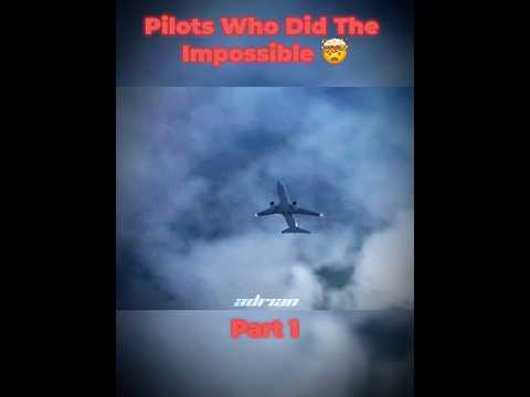 Pilots That Did the IMPOSSIBLE… ✈️🔥 #viralvideo #aviation #peakaviation