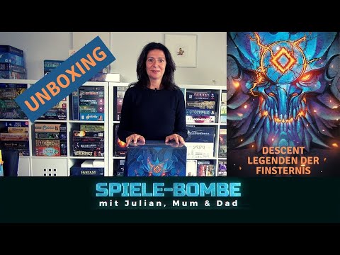 Descent: Legenden der Finsternis | Unboxing | Spiele-Bombe 2021