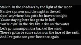nowhere fast-lyrics