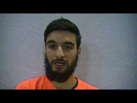 R1 Futsal  - Ahmed HAOULI (FC Chavanoz) réagit après la victoire contre VAULX EN VELIN Futsal