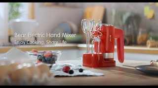 Bear 5 Speed Electric Hand Mixer