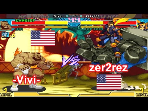 Marvel vs Capcom - -Vivi- vs zer2rez