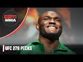 UFC 278 Predictions: Usman vs. Edwards & Costa vs. Rockhold | ESPN MMA