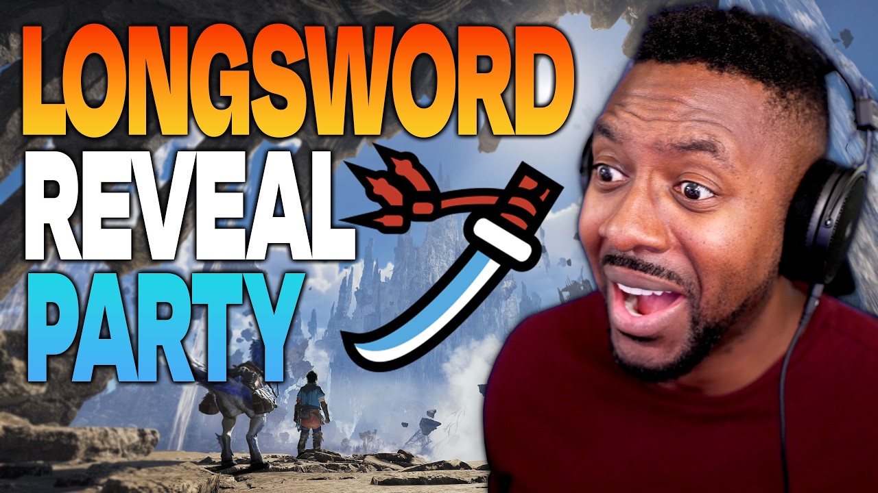 Longsword Reveal Party! Monster Hunter Ascendance LS Gameplay