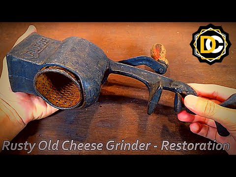 Rusty Cheese Grinder - Restoration | Workshop DC