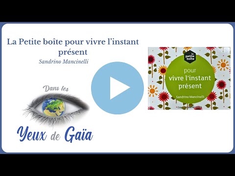 La petite boîte pour vivre l’instant présent - Sandrino Mancinelli