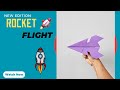 How to make a fast and high flying paper airplane