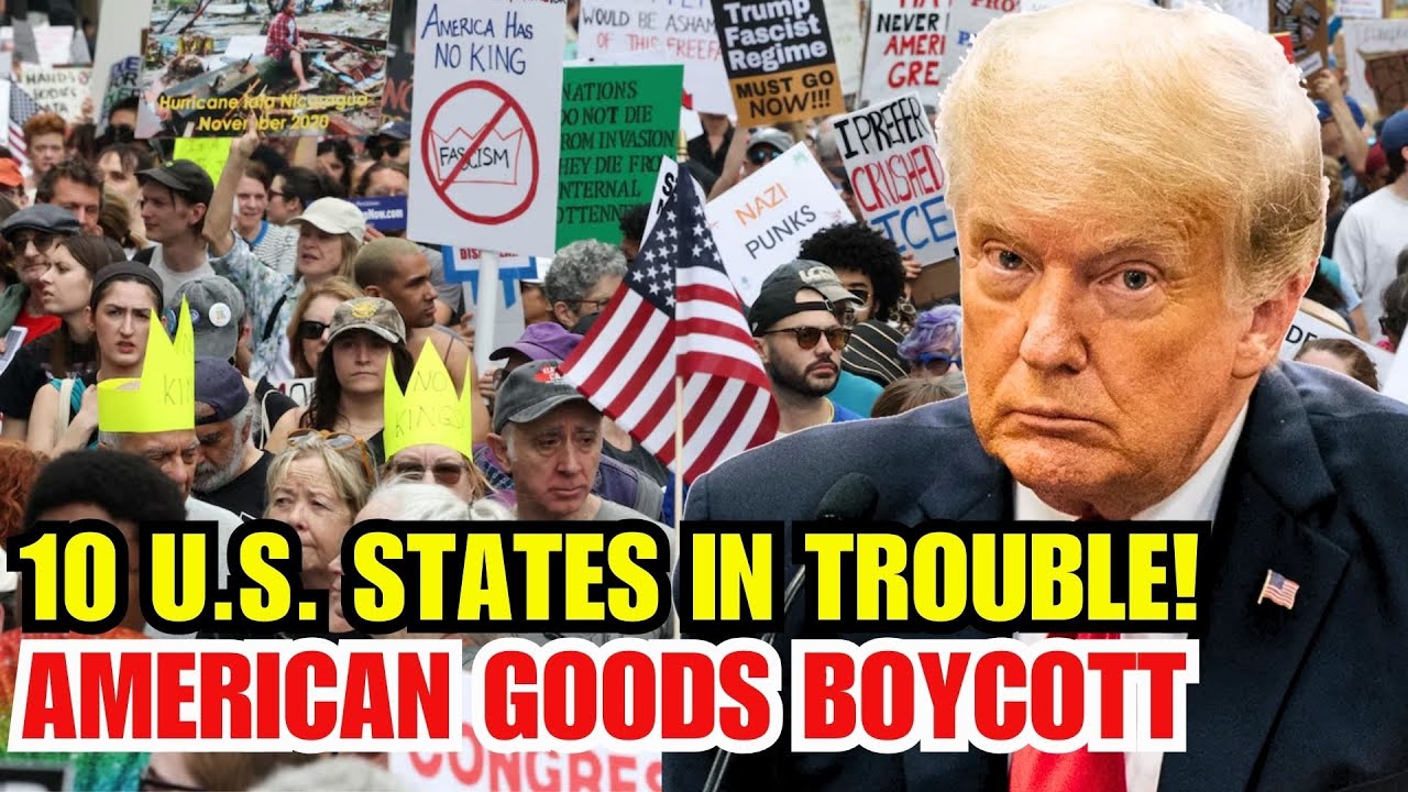 Top 10 U.S. States in Crisis as Boycotts Of American Goods Sweep – Documentary