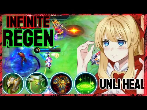 Ruby INFINITE REGENERATION ~ Ruby Tank Build Full Time REGEN ~ TOP GLOBAL RUBY ~ Mobile Legends 2021