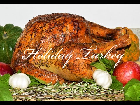 How To Make A Turkey For Thanksgiving - Dry Brine Turkey Recipe