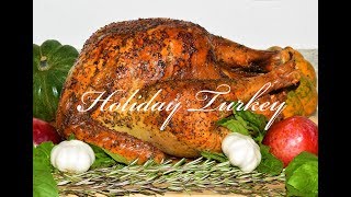 How To Make A Turkey For Thanksgiving - Dry Brine Turkey Recipe