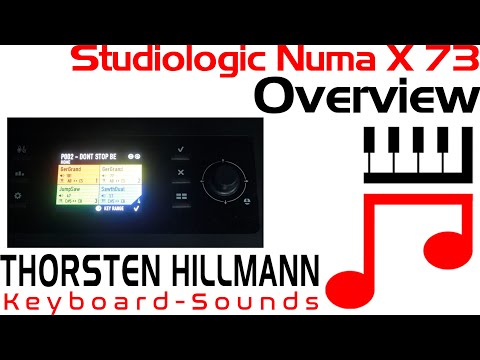 Studiologic Numa X overview, no Sound! What it can do and what not