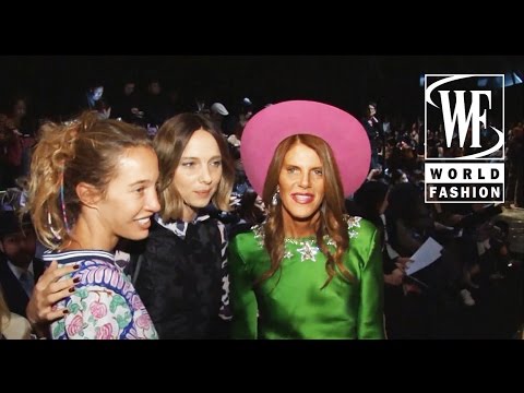 Front Row Blumarine Fall-Winter 15-16  Milan Fashion Week