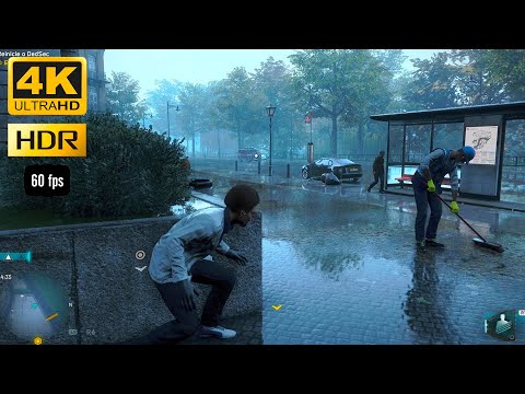 Watch Dogs: Legion ps5 gameplay  [4k 60fps Ray tracing HDR]