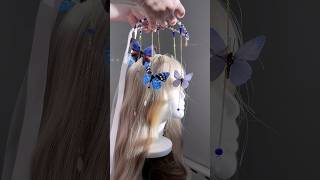 Download lagu Where would you wear this tiara?😮#handmade #butterfly #tiara #fantasy #fairy mp3