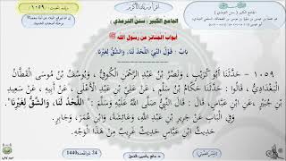 صورة شرح سنن الترمذي : أبواب الجنائز - الحديث 1059 || ماهر ياسين الفحل