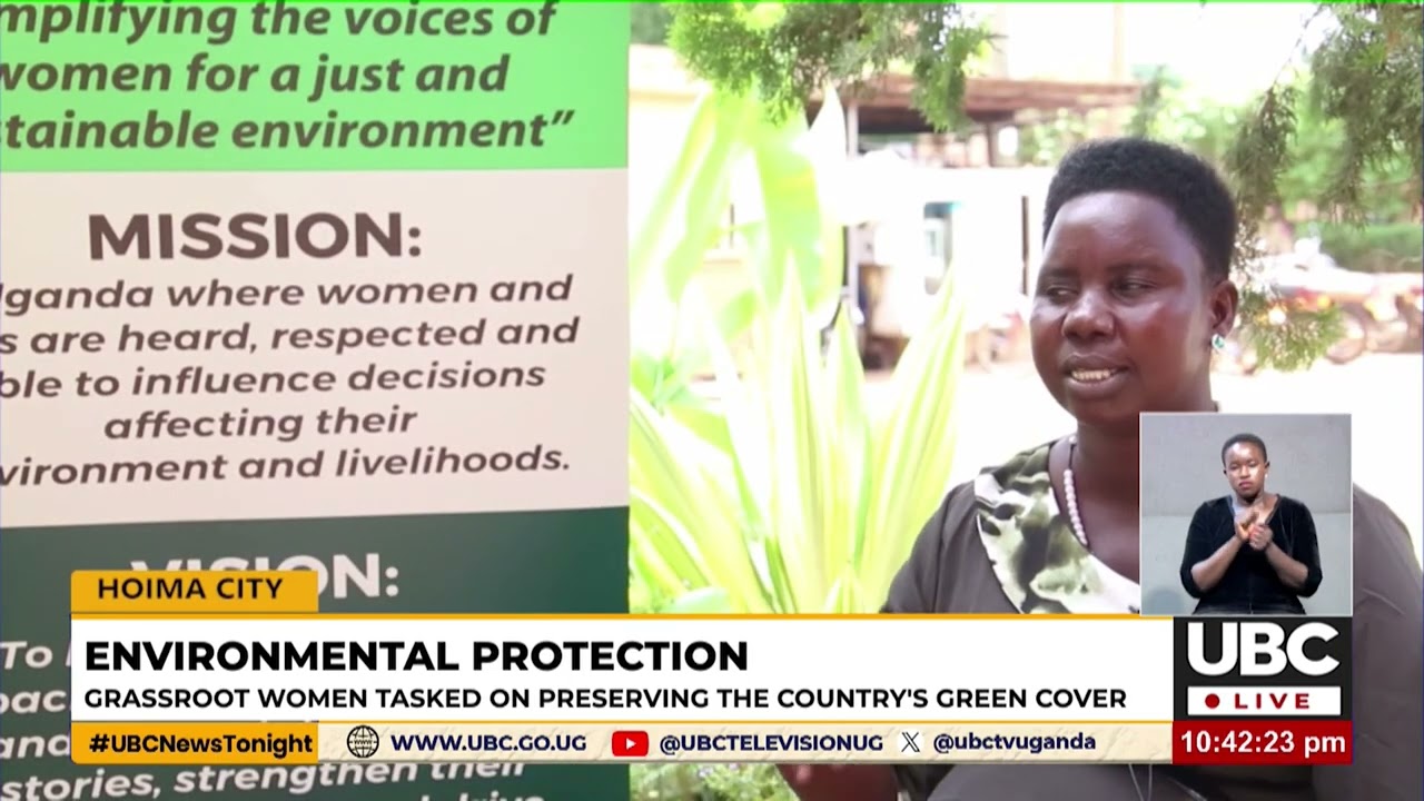 Women tasked on preserving the country’s green