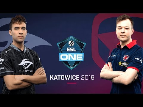 Dota 2 - Team Secret vs. Gambit - Game 2 - GRAND FINAL - ESL One Katowice 2019