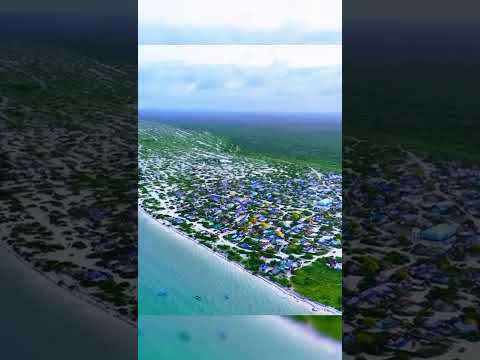 Emerald Curve of the Jubba River - Southern Somalia Aerial View.