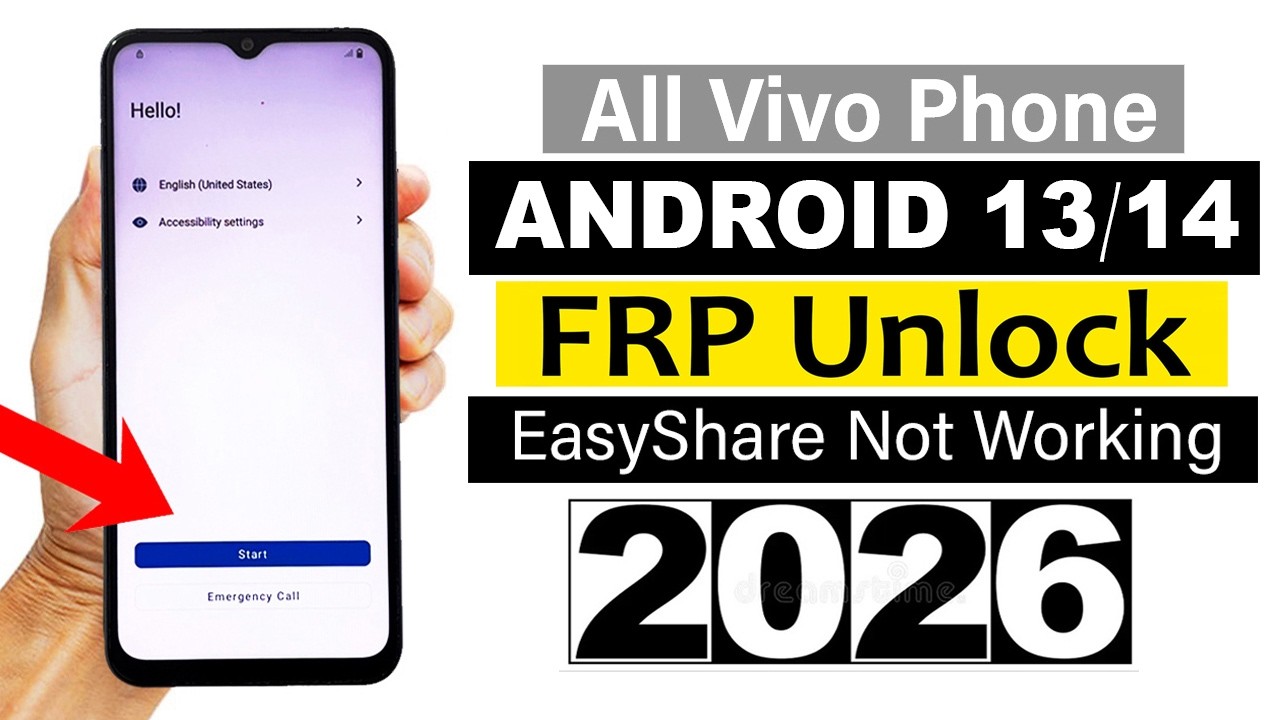 All Vivo ANDROID 13/14 : Remove Google Account/ FRP Unlock - New Method (Without Pc)