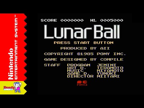 Lunar Ball - All Stage Perfect - (NES/FC) - Longplay