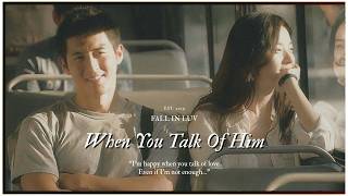 Fall In Luv - When You Talk Of Him (Lyric Video)