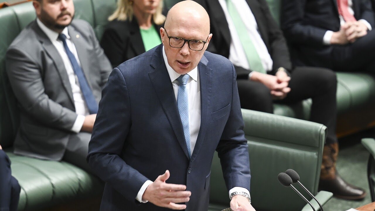 Peter Dutton slams Albanese over bipartisan failure on October 7 motion