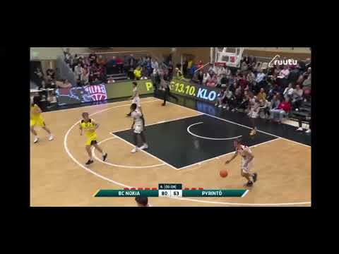 Niki Juntunen, pg/sg 6-2 - BC Nokia, Korisliiga