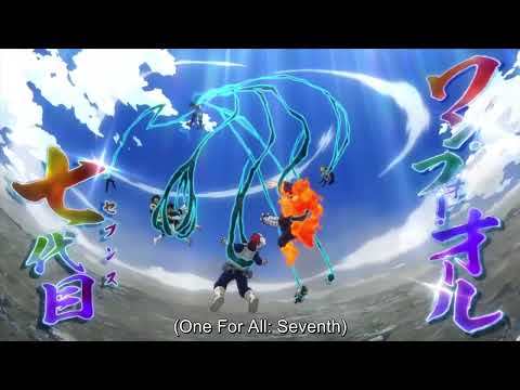 Deku uses New Quirk Float and saves everyone with Blackwhip   My Hero Academia Season 6 Episode 9