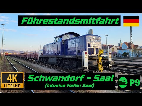 Führerstandsmitfahrt Schwandorf - Saal mit 295 088-9 (inlusive Hafen Saal)