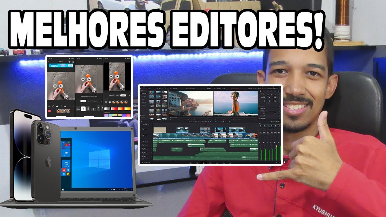 Os 2 Melhores editores de vídeos Grátis 2023 - PC e Celular