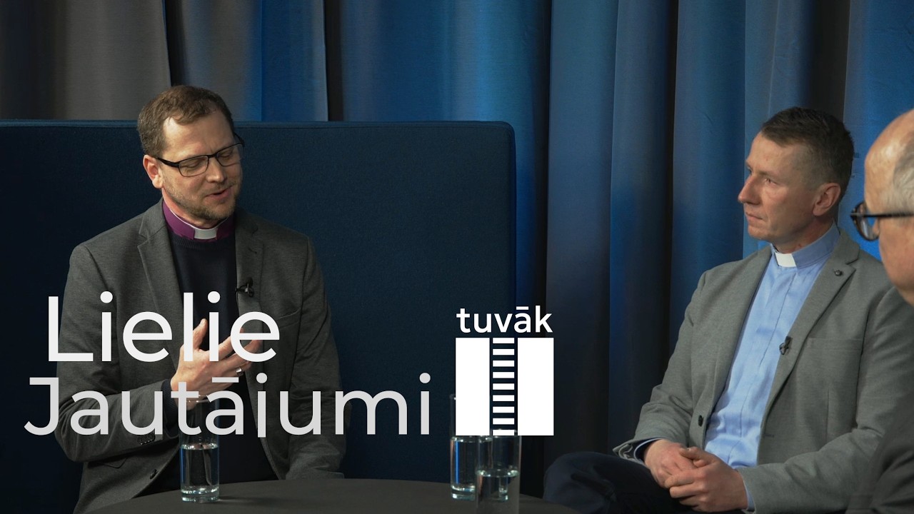“Tuvāk” Lielie jautājumi, Arhibīskaps Rinalds Grants, Jānis Cepurītis, Elijs Godiņš.