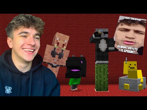 ZAŚMIEJESZ się w MINECRAFT, PRZEGRYWASZ..